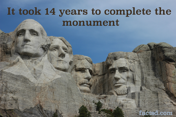 mount rushmore facts