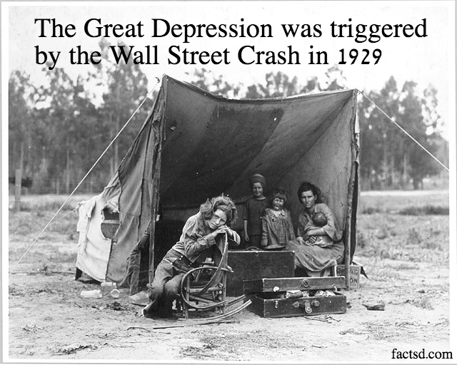 the great depression facts